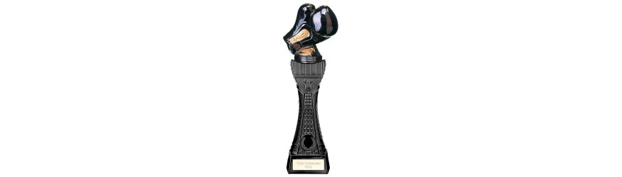 BLACK VIPER BOXING TOWER RESIN TROPHY - 3 SIZES - 25CM - 31.5CM BLACK VIPER BOXING TOWER RESIN TROPHY - 3 SIZES - 25CM - 31.5CM